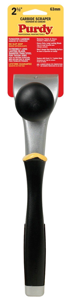 Purdy 144900230 Surface Prep Tool Premium Carbide Scraper, 2-1/2 inch