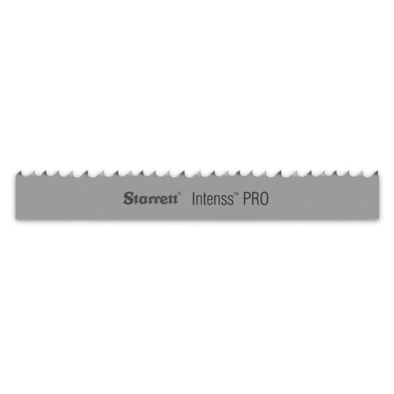 Starrett Intenss PRO Bi-Metal Band Saw Blade with M42 HSS Cutting Edge - Ideal for Intensive Production Cutting in Ferrous/Non-Ferrous Metals - 7 Ft. 9", 3/4 x .035 x 6-10/P - 99206-07-09 93" L x 3/4" W