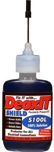CAIG Laboratories DeoxIT Shield S100L, Needle Dispenser, 100% Solution, 25 mL