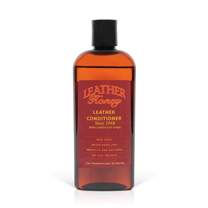 Leather Honey Leather Conditioner, Since 1968. For All Leather Items Including Auto, Furniture, Shoes, Purses and Tack. Non-Toxic and Made in the USA / 8 Fl Oz (Pack of 1) 8 Fl Oz (Pack of 1)