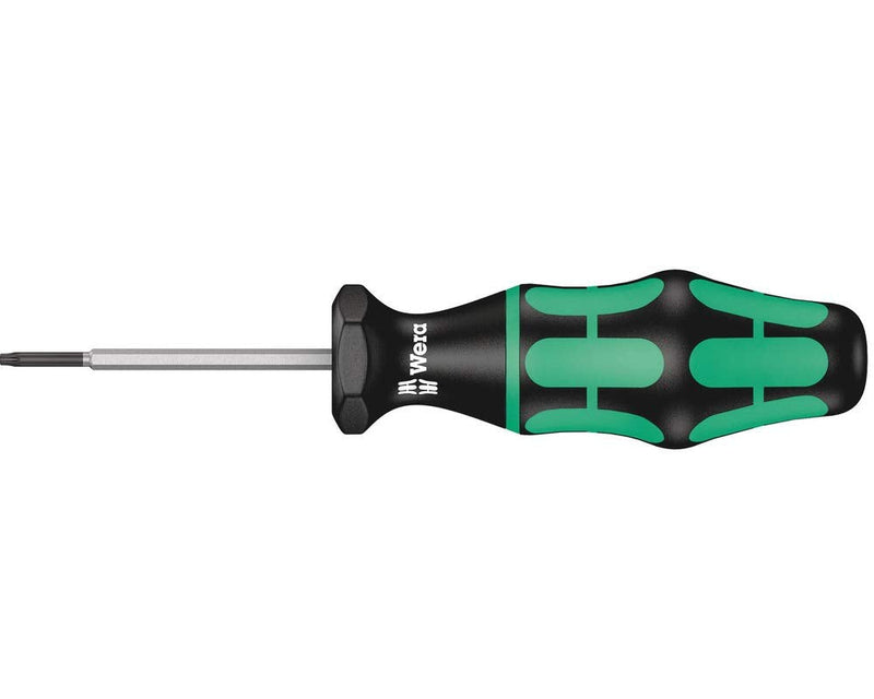 Wera 05027932001 Kraftform 300 TX Torque-Indicator Torx Screwdriver, TX8 Head, 65mm Blade Length TX 8 Head