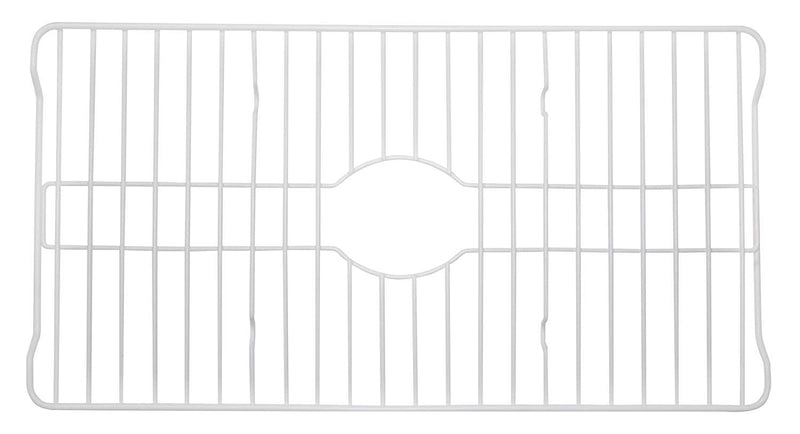 Better Houseware Sink Protectors for Kitchen Sink, Protective Metal Grid, 24.125x12.75x1 inches, White Kitchen Sink Mat to Shield Sink Base from Scratches, Rust-Resistant Coating, XL 24.125 x 12.75 x 1