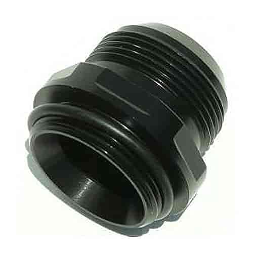 Meziere WN0041S Black Water Neck Fitting for 20 AN Hose