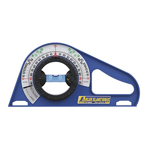 Blue Slant Roof Gauge and Level