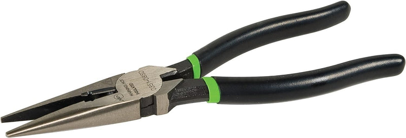 Greenlee 0351-08SD Long Nose Pliers/Side Cutting With Stripping Hole, Dipped Grip, 8" 8-Inch