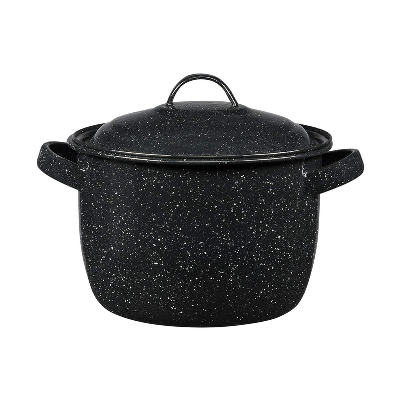 Granite Ware Bean Pot, 4 Qt - Speckled Black