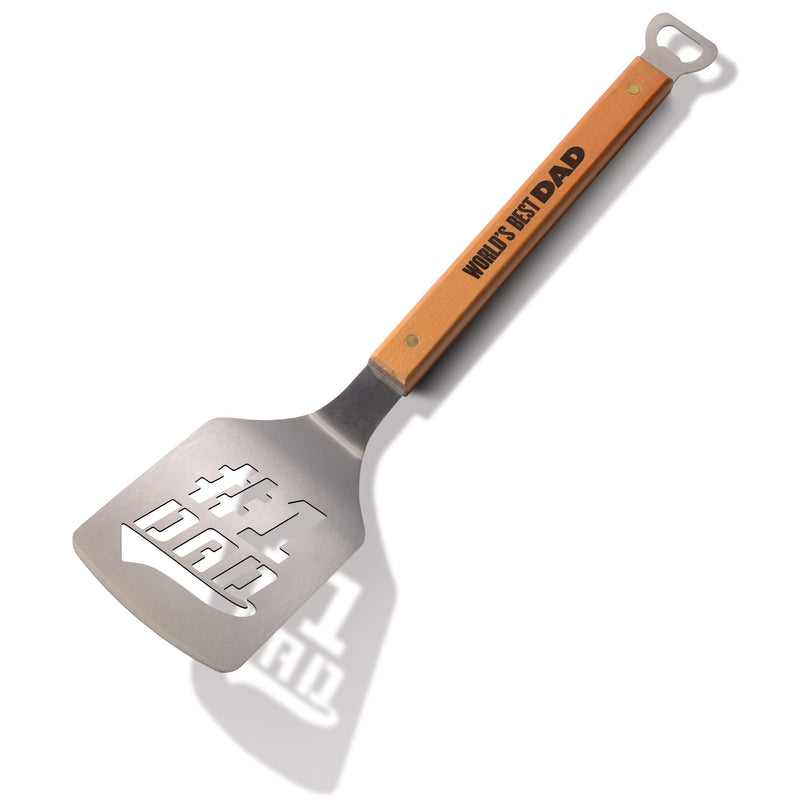 YouTheFan Universal Classic Series Sportula Stainless Steel Grilling Spatula #1 Dad