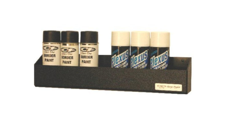 ClearOne TC117 Aerosol Rack - 8 Can Capacity, Plastic, 11.125 in L x 11.125 in W x 61.925 in H, United States