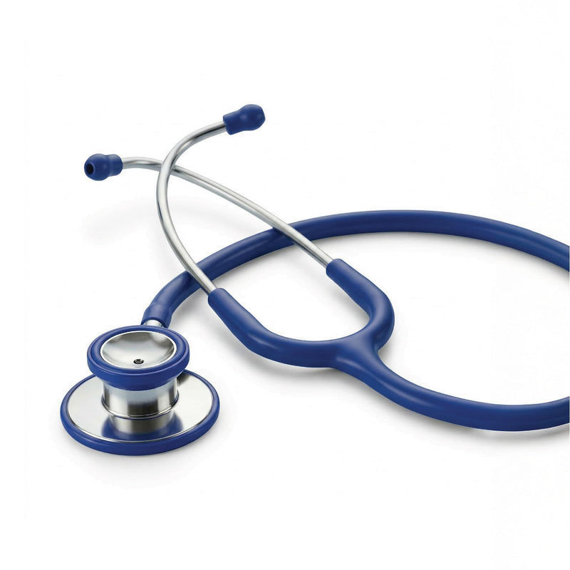 Veridian Healthcare Pinnacle Series Stainless Dual Head Steel Adult Stethoscope, Royal Blue