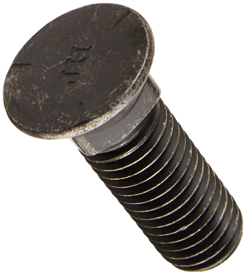 Hillman Plow Bolt Hardened Steel Flush Surface No. 3 Head 5/8"-11 x 2" Gray – 25 Pack