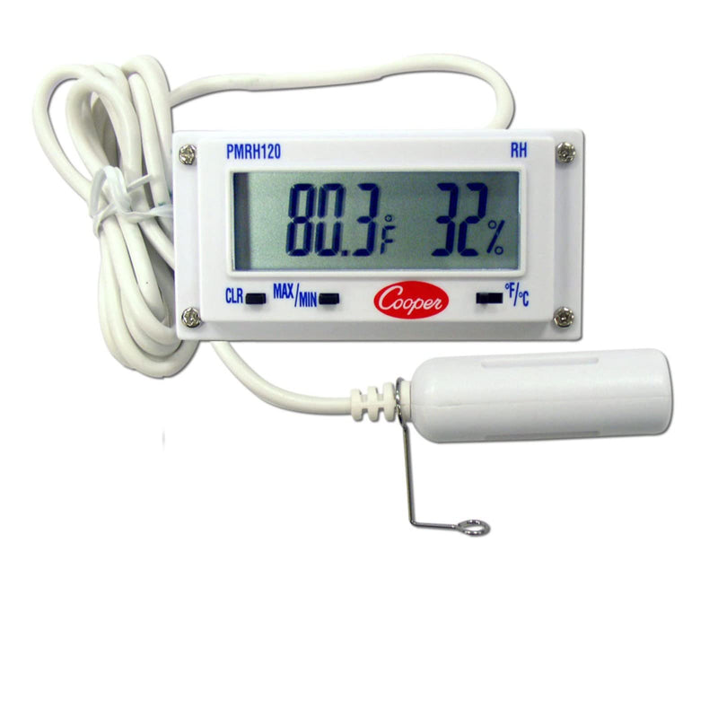 Cooper-Atkins PMRH120-0-8 Digital Panel Thermometer, -12/140° F Temperature Range