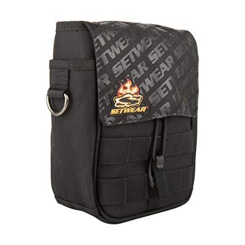 SetWear Tool Pouch (7.5"H x 6.5"W) - Black