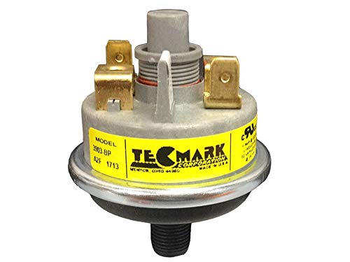 Tecmark (TDI) Pressure Switch: 3Amp Spst 1/8" Npt 1-5Psi Plastic