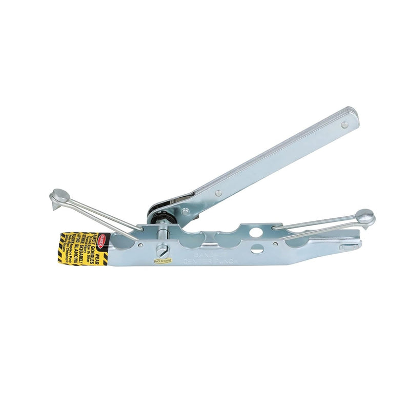 Band-IT S03869 Center Punch Tool - for 3/8 Inch and 5/8 Inch Clamps, Center Punch for Metal, Hose Banding Tool, Band Clamp Installer, Metal Ratchet Tensioner for Stainless Steel and Galvanized Bands