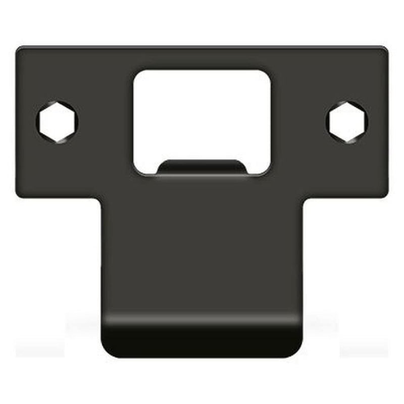 Deltana Extended T-Strike (2-3/4"X 2-1/4") Oil, Oil-Rubbed Bronze 2 1/4" Width Oil Rubbed Bronze