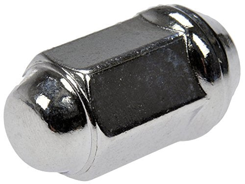 Dorman 611-273 Wheel Nut M12-1.50 Dometop - 19 mm Hex, 39 mm Length Compatible with Select Ford / Lincoln / Mercury Models, 10 Pack (OE FIX)