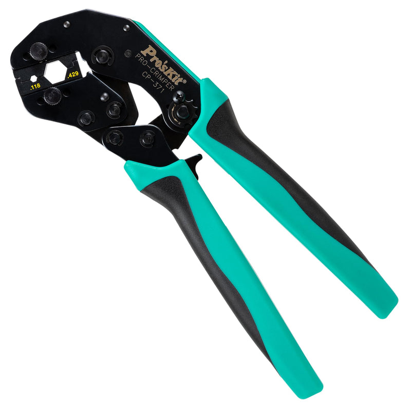 Pro'sKit 300-173 CrimPro Crimper for LMR400 Hex Size .118 and .429, Multi