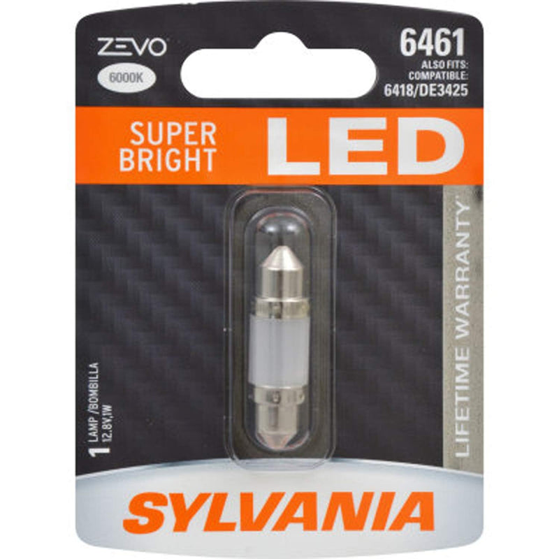 SYLVANIA - 921 SilverStar Mini Bulb - Brighter and Whiter Light, Ideal for Center High Mount Stop Light (CHMSL) and more (Contains 2 Bulbs)