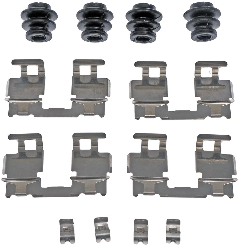 Dorman HW13518 Rear Disc Brake Hardware Kit Compatible with Select Toyota Models
