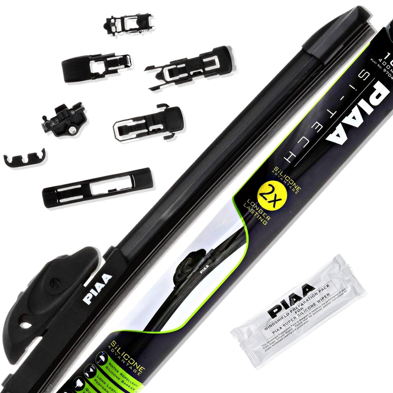 Piaa 97060 24-Inch (600mm) Si-Tech Silicone Wiper Blade, Premium All-Season OEM Windshield Wiper Replacement 24 Inches