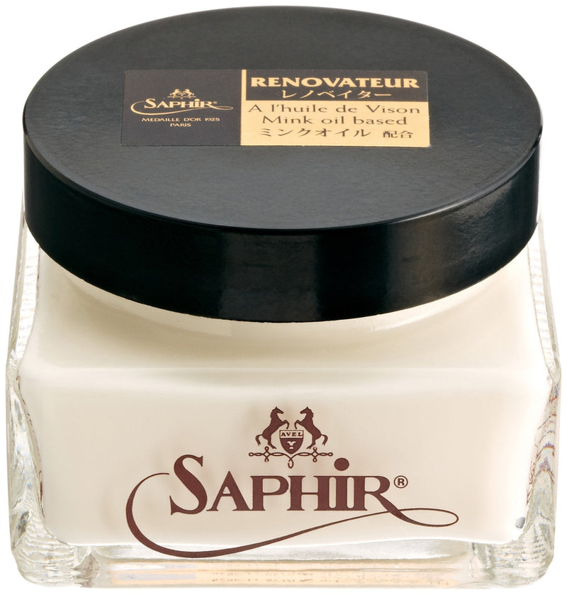 Saphir Medaille d'Or Renovator – All-Purpose Leather Shoe Cleaner & Conditioner Mink-oil