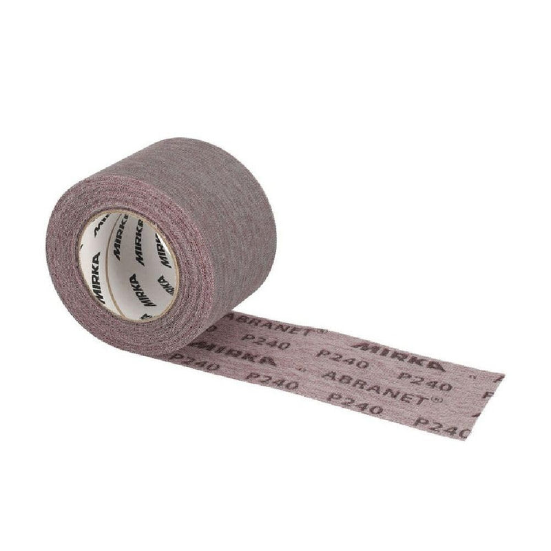 Mirka 9A-570-120 Abranet 2-3/4" x 10yd Mesh Grip Roll | Aluminum Oxide, Compatible with Sanding Equipment