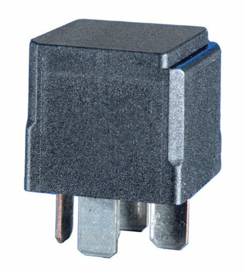 HELLA 931680011 Relay 12V 20/40A Spdt Res Sld, Black