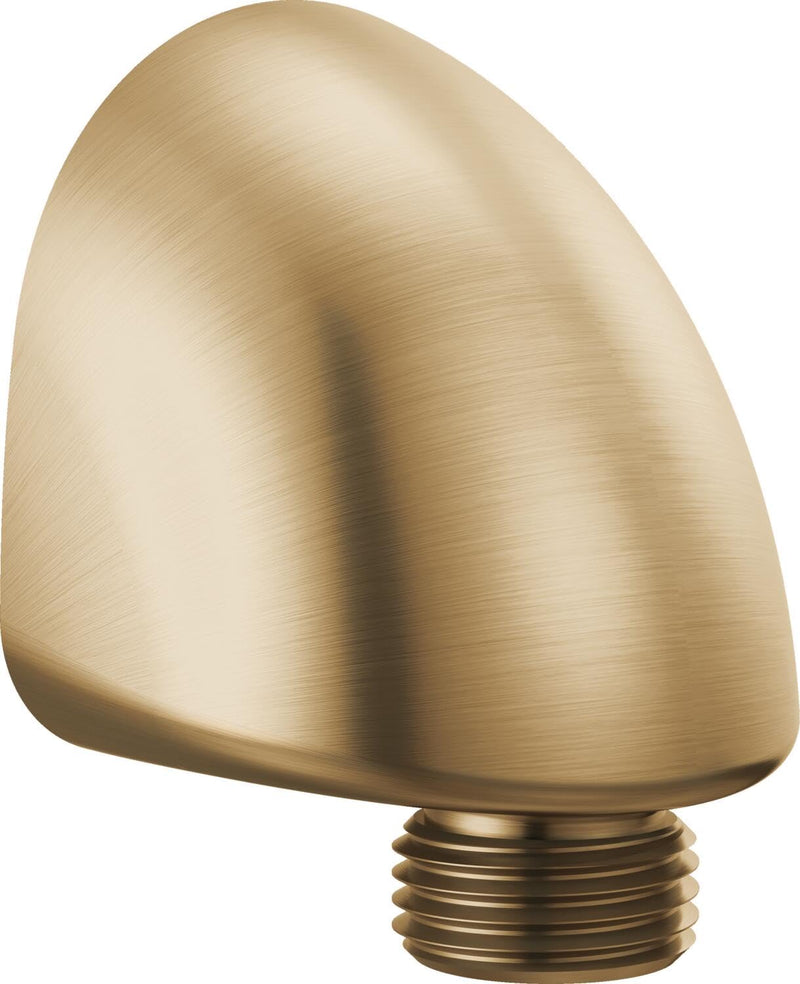 Delta Faucet Wall-Mount Supply Wall Elbow for Hand Held Shower with Hose, Champagne Bronze 50560-CZ WIthout Lumicoat