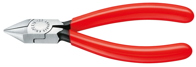 Knipex 76 81 125 Diagonal Cutter with soft handle/black atramentized