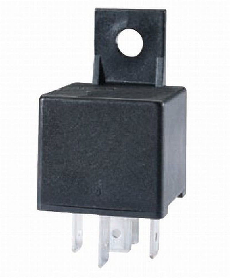 HELLA 933332061 24V 10/20A SPDT Mini ISO Relay with Bracket, Multi