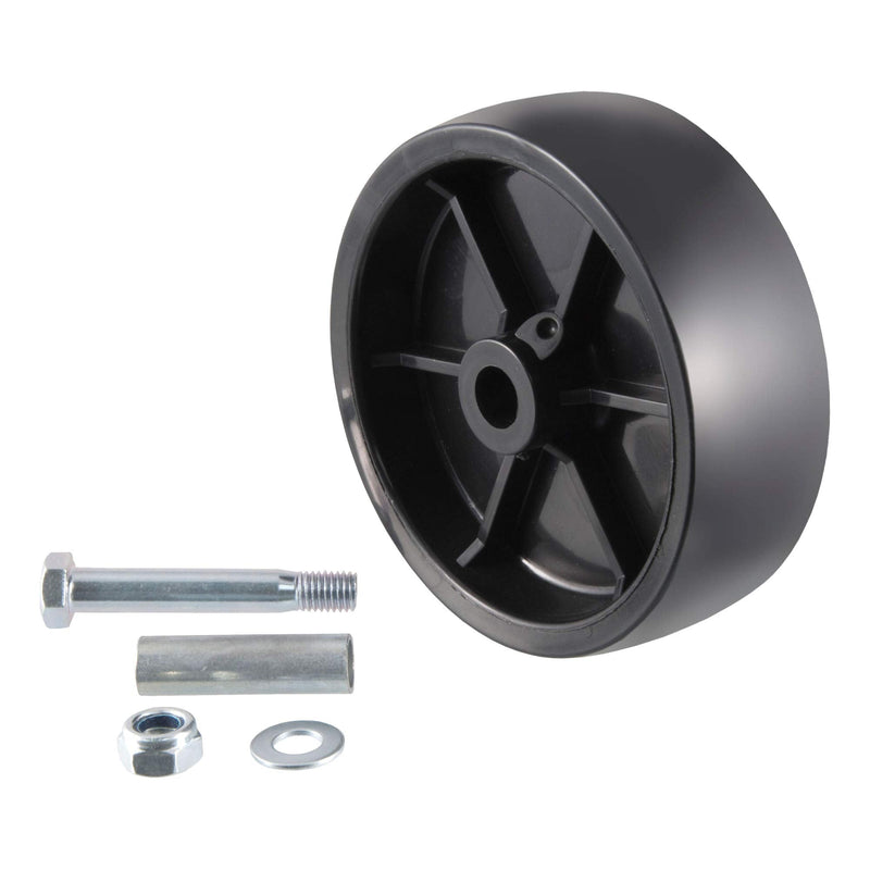 CURT 28912 6-Inch Replacement Boat Trailer Jack Wheel