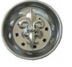 FLEUR DE LIS Kitchen Sink Strainer plug stopper FRENCH