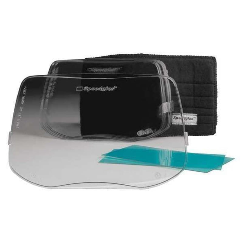 3M Speedglas Welding Starter Kit 9100X 06-0201-20, For 3M 9100 Series ADF, ANSI Z87.1-2010, Outside Protection Plates, Inside Protection Plates, and Sweat Pad