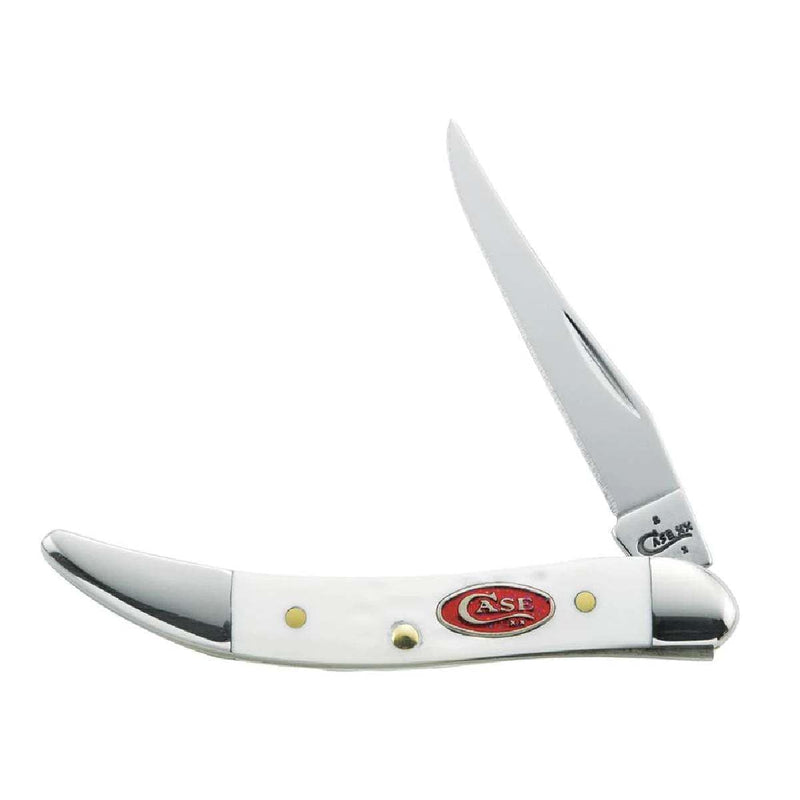 Case Small White Texas Toothpick Pocket Knife Tiny Toothpick