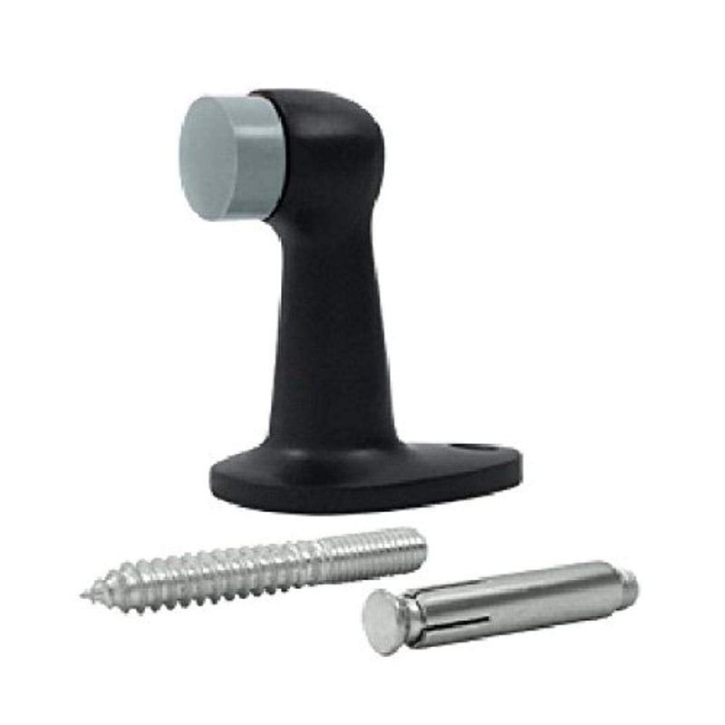 Floor Door Bumper 2-7/8IN Black Paint Black