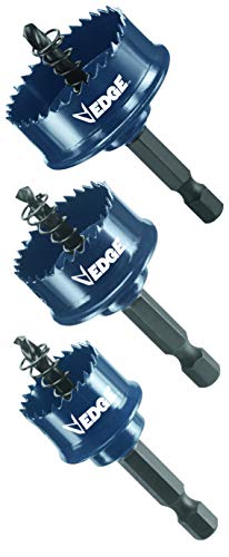Bosch HTWS 3-Piece Thin-wall Hole Saw Set, Blue Assorted Sizes