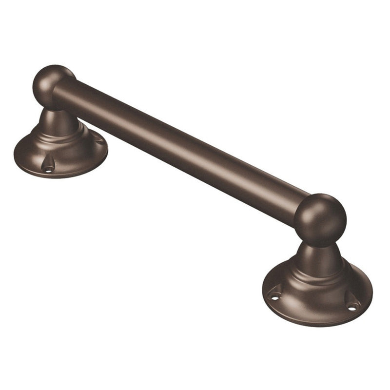 MOEN Home Care Old World 9" Bronze Designer Hand Grip, LR2250DOWB Brushed Nickel