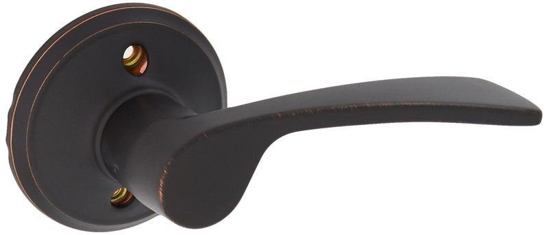 SCHLAGE Right Handed Lever Non-Turning Lock, Aged Bronze (F170 MER 716 RH) Standard One Sided Dummy RH