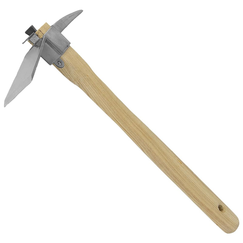 Zenport J606 Planting Hoe, 2.5-Inch Wide Stainless Steel Blade, 3-Inch Pick 1