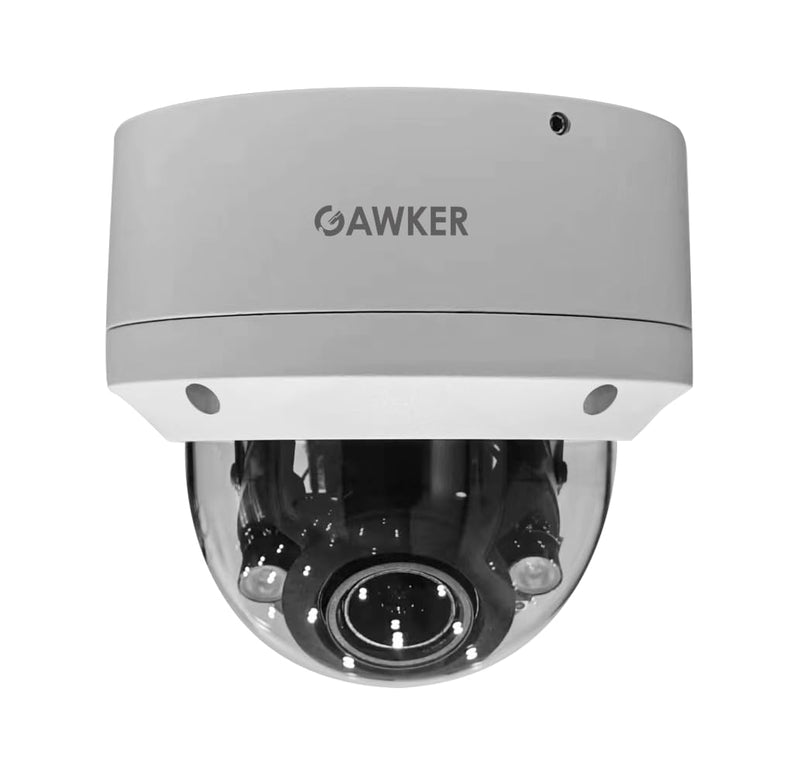 GAWKER G1083PDIR Dome CCTV Security Camera, 1080P HD-TVI/AHD/CVI and CVBS(Default) Video Out switchable, True Day&Night, IP66 Vandal Proof, 2.8-12mm Lens, IR Smart, DC12V/AC24V.