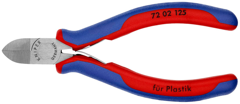 KNIPEX 72 02 125 Comfort Grip Diagonal Flush Cutters