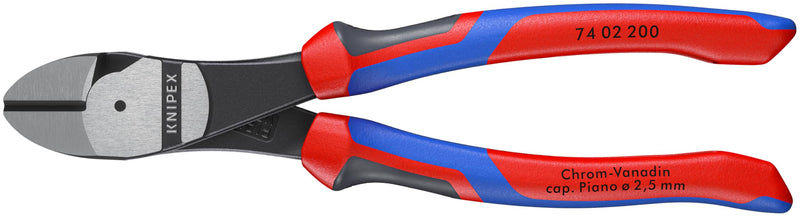 KNIPEX 74 02 200 SBA Comfort Grip High Leverage Diagonal Cutters
