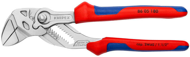 KNIPEX 86 05 180 SBA Pliers Wrench Comfort Grip