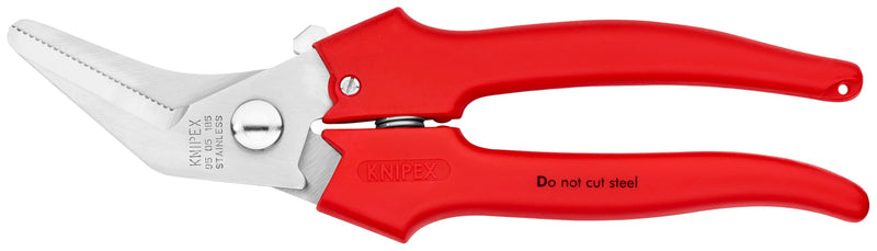 KNIPEX Tools 95 05 185, 7 1/4-Inch Combination Cutting Shears