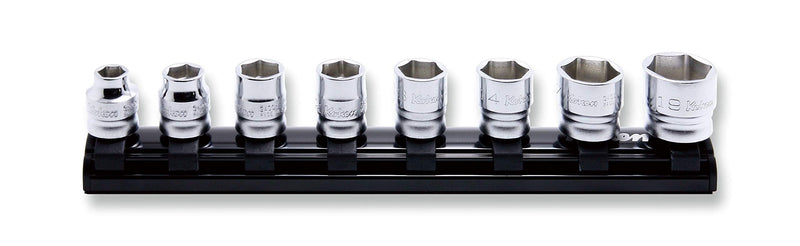 Ko-ken RS3400MZ/8 3/8 Sq. Dr. Socket set 8-19mm 6 point 200mm Z-series 8 pieces 差込角 : 9.5mm、サイズ:8、10、11、12、13、14、17、19 8 pack