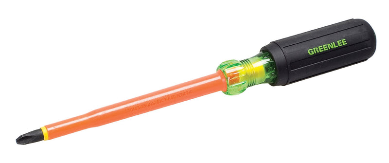 Greenlee 0153-35-INS 3-Inch by 6-Inch Insulated Screwdriver Phillips Tip 3-Inch X 6-Inch