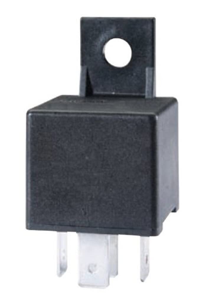 HELLA 933332181 12V/40 Amp SPDT Mini ISO Relay with Bracket