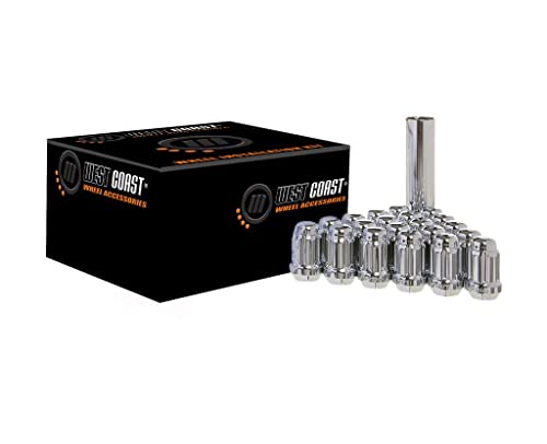 W55125S 12 mm x 1.25" Spline Closed End Wheel Lug Nut Installation Kit - 5 Lug