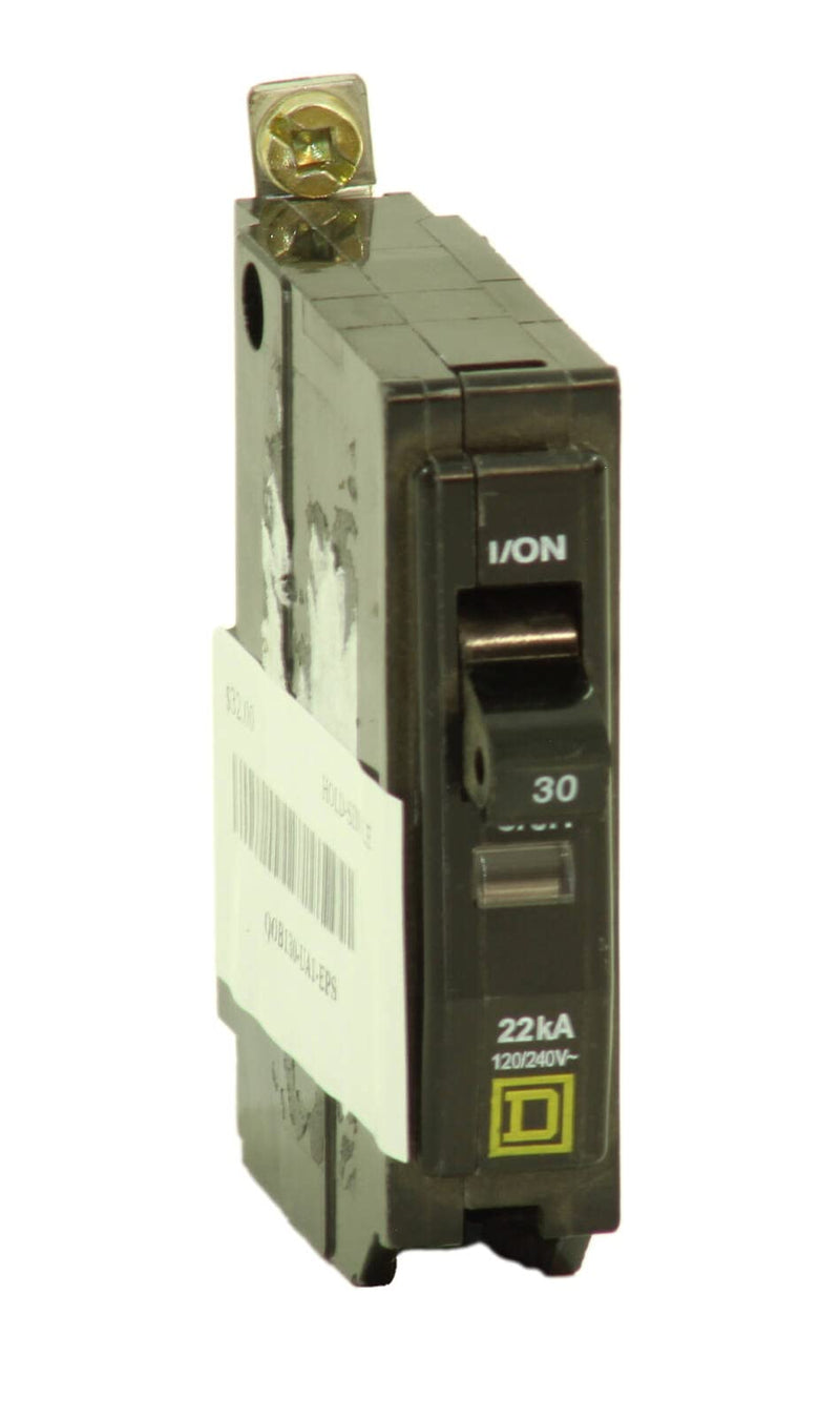 Square D Bolt-On Circuit Breaker, 30 Amp, QOB130