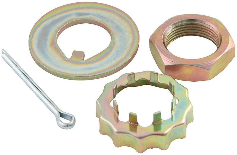 Allstar Performance ALL72161 2-3/32' Spindle Lock Nut Kit for Stock Ford Pinto/Mustang II Spindles